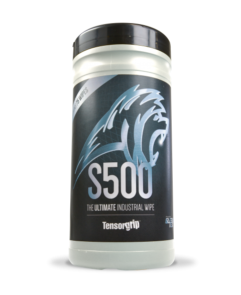 Tensorgrip - S500 - The Ultimate Industrial Cleaning Wipe
